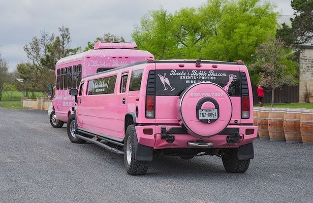 Private Pink Hummer 2 Limo Wine Tour in Fredericksburg