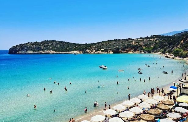 East Crete Private Tour: Olive Oil, Villages & Voulisma Beach