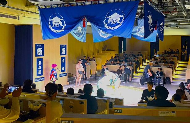 Kyoto Sumo Show Experience with Chicken Hot Pot & Souvenir