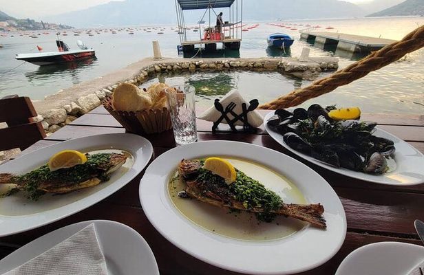 Port of Kotor - Kotor Bay tour with mussel farm experience 