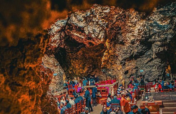 Balloon Flight at Dawn Teotihuacan + Cave + Transportation CDMX