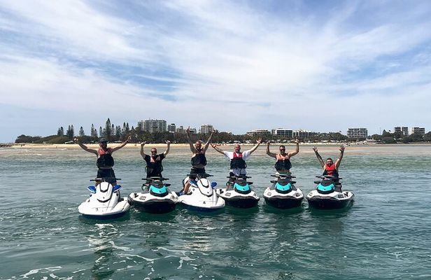 Jet Ski Adventure in Maroochydore Sunshine Coast with Free Pics