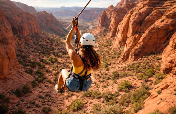 Zipline Adventure, Soar Over Navajo Slot Canyons