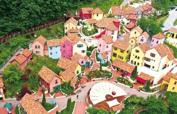 Nami Island, Railbike & Morning Calm Private Tour from Seoul