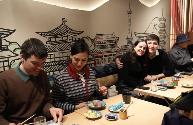 Sushi Making Class at Sushi Restaurant Before Open in Kyoto