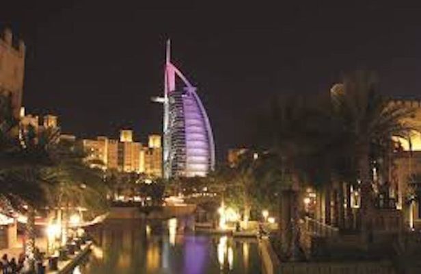 Dubai Evening Tour with Fountain Show, Burj Khalifa & Marina