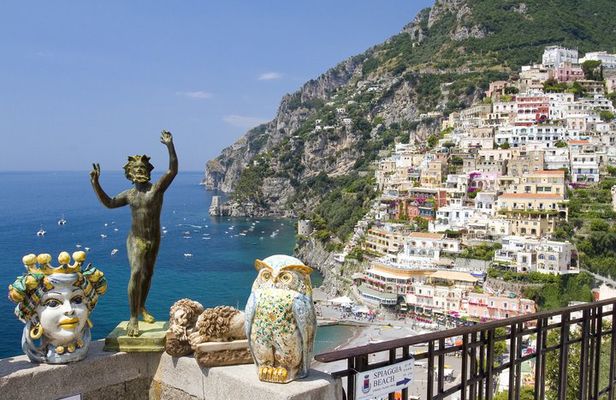 Naples to Pompeii with tickets, Sorrento and Positano photo stop