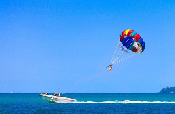 Adventure Undersea Walk Parasailing and Tube Riding with Transfer