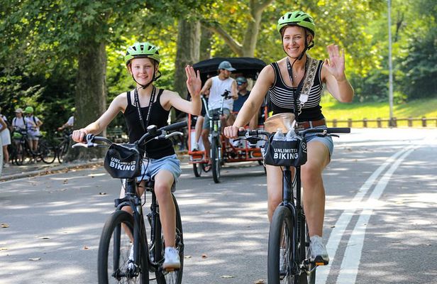 Private Highlights of Central Park Bike Tour in French