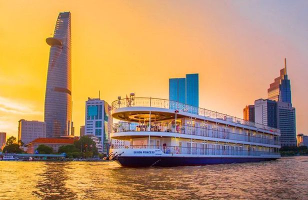 Dinner on Cruise Along Saigon River