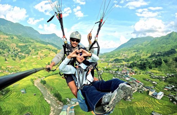 90-Min Daily Sapa Paragliding Tour – Hotel Transfer Included