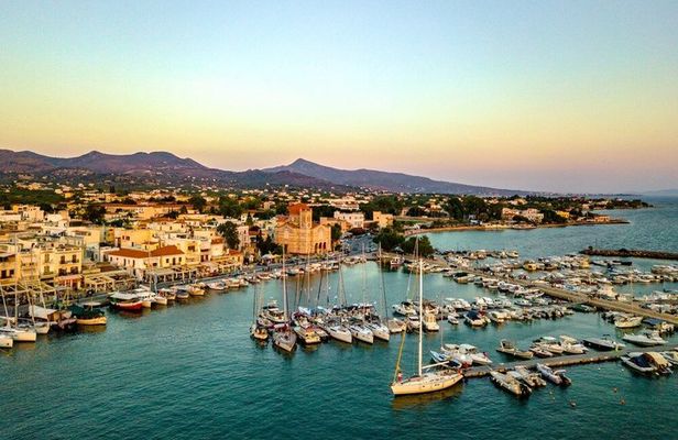 Aegina Island Day Small Group Tour with Ferry Tickets Included