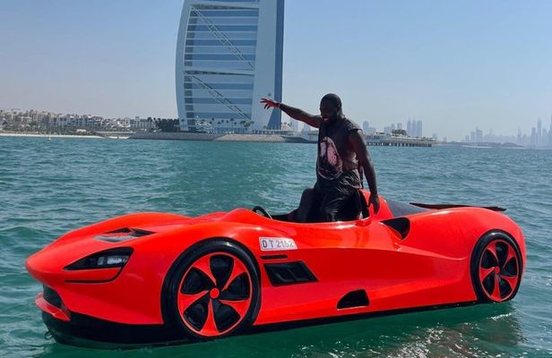 Dubai Jet Car Ride in Jumeirah Luxury Water Supercar Experience