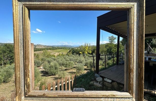 Hiking, picnic and foraging on the way + lunch at farm in chianti
