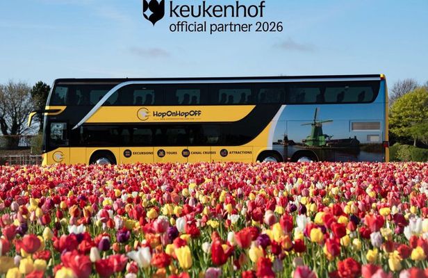 Amsterdam Airport: Shuttle to Keukenhof. Ticket & Flexible Return