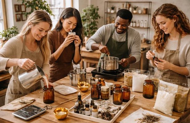 Craft Your Own Custom Candles Tahoe Workshop