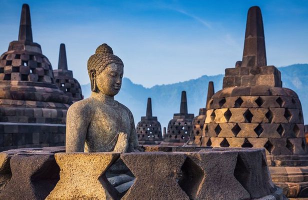 Guaranteed Borobudur Climb up access & Prambanan Small Group Tour