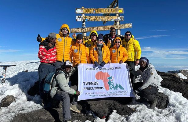 Kilimanjaro Climbing via Lemosho Route 8 days 
