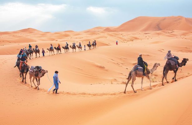 3 Day Marzouga Desert Trip From Marrakech to Fes with Camel Ride 