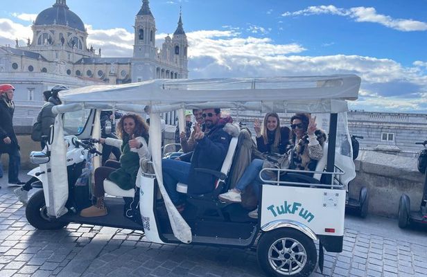 Madrid Guided Electric Tuk Tuk Tour