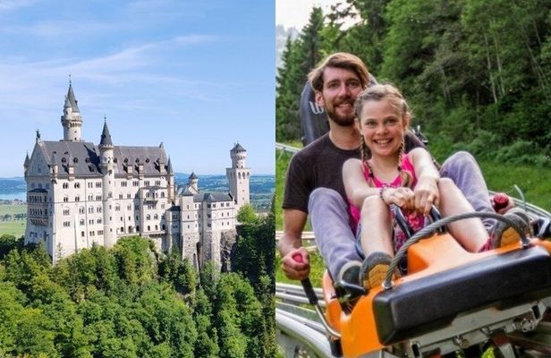 Munich: Neuschwanstein Tour with Oberammergau or Alpine Coaster