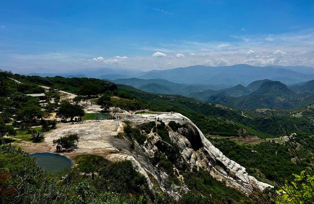 Private Tour Hierve el Agua, Mitla, Teotitlan del Valle and Mezcal