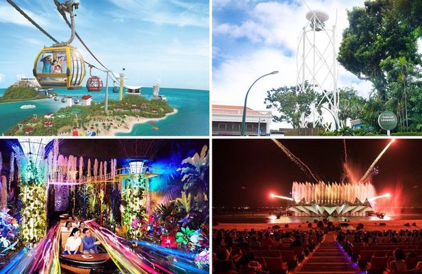 Sentosa Day-to-Night Guided Tour Featuring 5 Attractions
