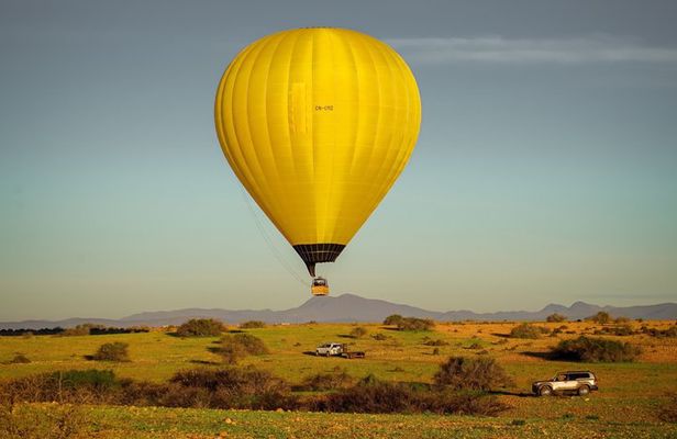 Hot air balloon flight , Experience the magic of the sky at sunrise
