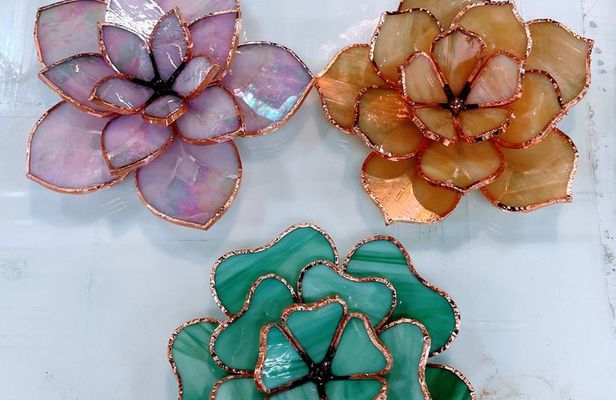 Stained Glass Succulent Workshop