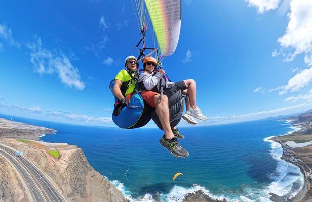 Paragliding at Fast and Furious location + Cave Tour with pick up