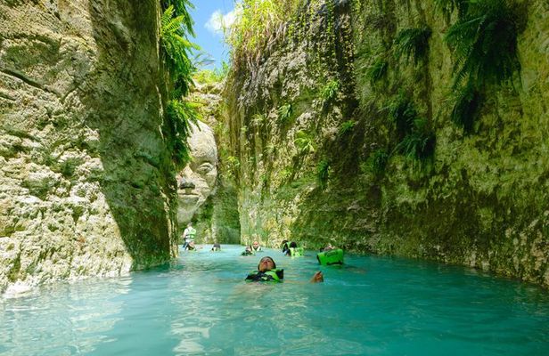 Sacred River, Jungle River and Waterfall Pool w/ Dominican Lunch