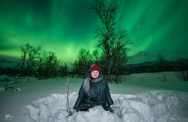 Tromsø: Northern Lights by Minibus - Free Photos and Warm Dinner