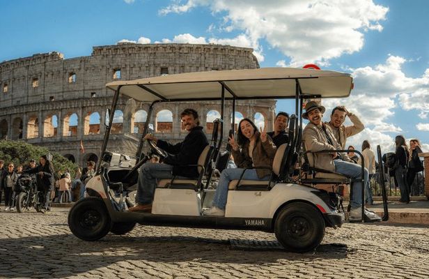 Private Tour of Rome by Golf Cart with Culinary Tasting