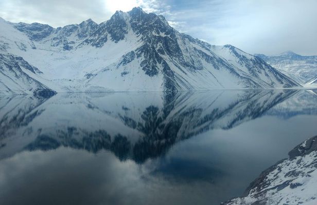 From Santiago Laguna Reservoir and Cajon del Maipo