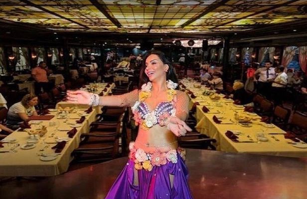 Cairo Luxury Nile Dinner Cruise with Open Buffet,Belly Dance Show