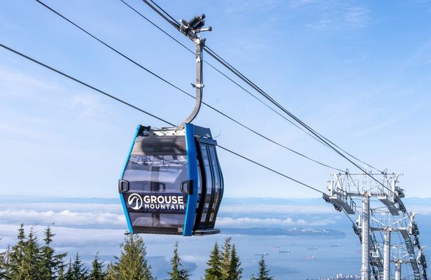 Vancouver Grouse Mountain Express With Grouse Mountain Gondola