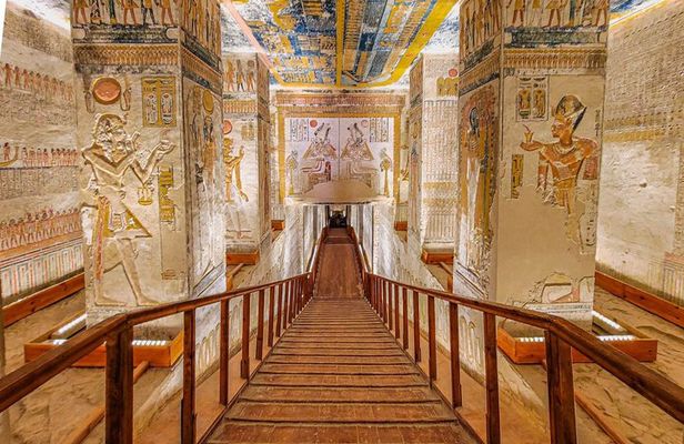 All-Inclusive Half-Day Tour:Valley of the Kings,Hatshepsut&Memnon