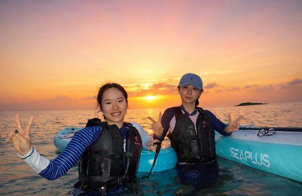 Sunset or Sunrise Sup at a Hidden Beach