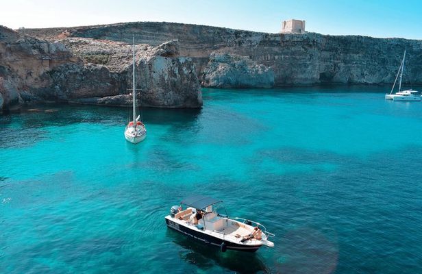 4 Hour Comino and Gozo Private Boat Tour