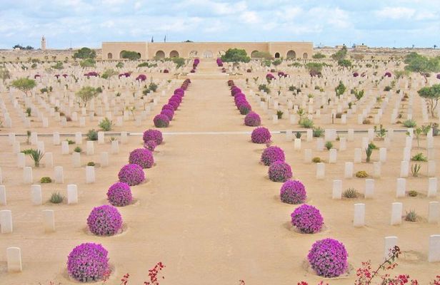 The Battlefield of El Alamein from Alexandria Port