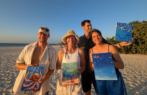 Mimosa Style Morning Sip and Painting Activity