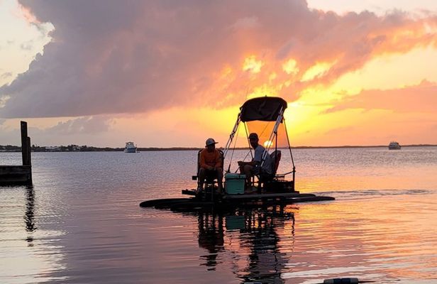 Key Largo Drive Your Own Mini Pontoon Boat Tour with Beach Pass