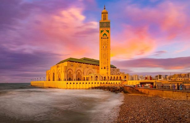 Casablanca Day Tour from Marrakech and Big Mosque Visit