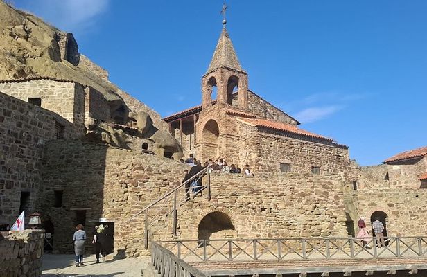 David Gareji Monastery & Rainbow Mountains Tour with Wine Tasting