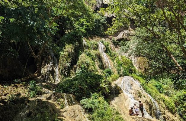 Private Tour: Kanchanaburi Erawan Waterfall Tour from Bangkok