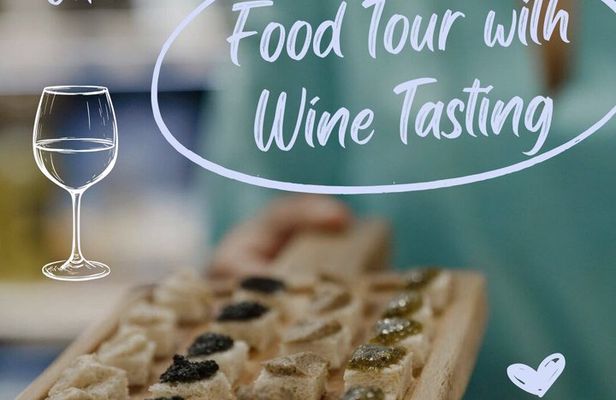 Food Tour with Wine Tasting in Nice Old Town