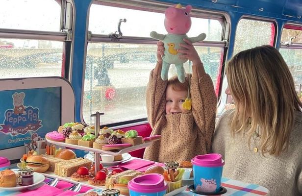 Peppa Pig Afternoon Tea London Bus Tour