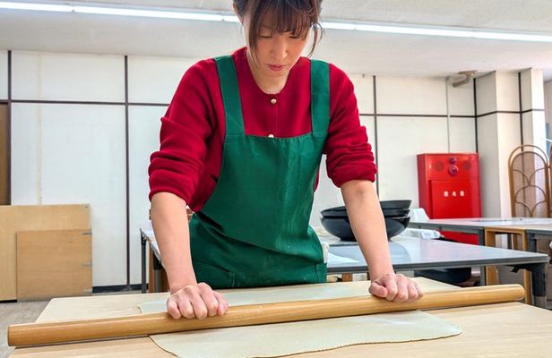Authentic Tokyo Soba Making Experience with a Soba Chef