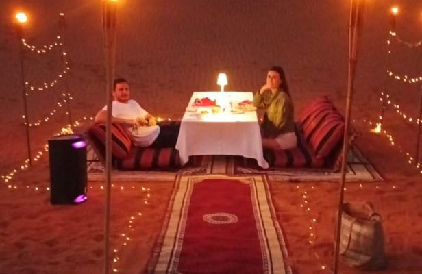 Dubai Desert Romantic Dune Dinner Experience