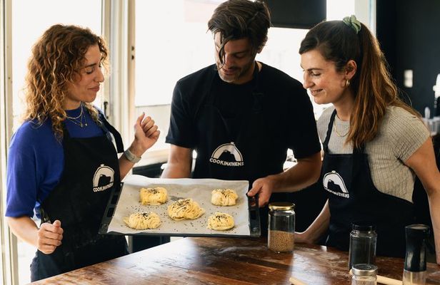 Quick Greek Street Food Cooking Class in Athens